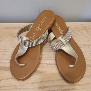 Gold Women's Sandals